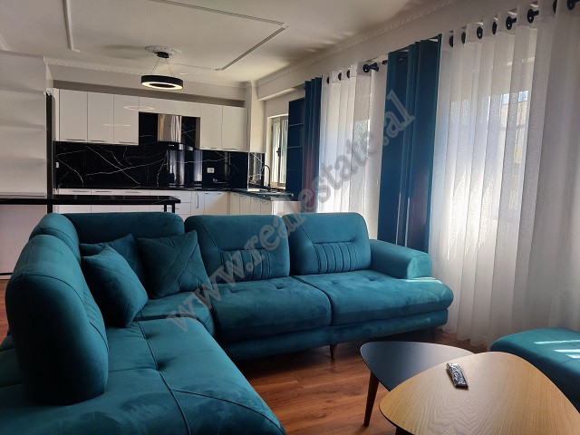 Two bedroom apartment for rent in Hasan Vogli Street in Selite, Tirana.
It is positioned on the 4th